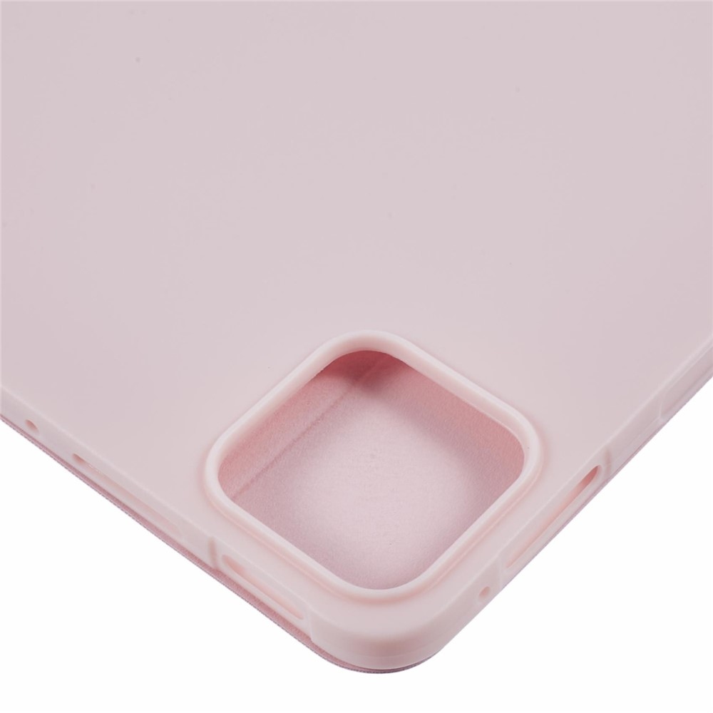 Origamis intelligens pozicionáló táblagép tok Xiaomi Pad 8/8 Pro/7/7/7 Pro - rózsaszín