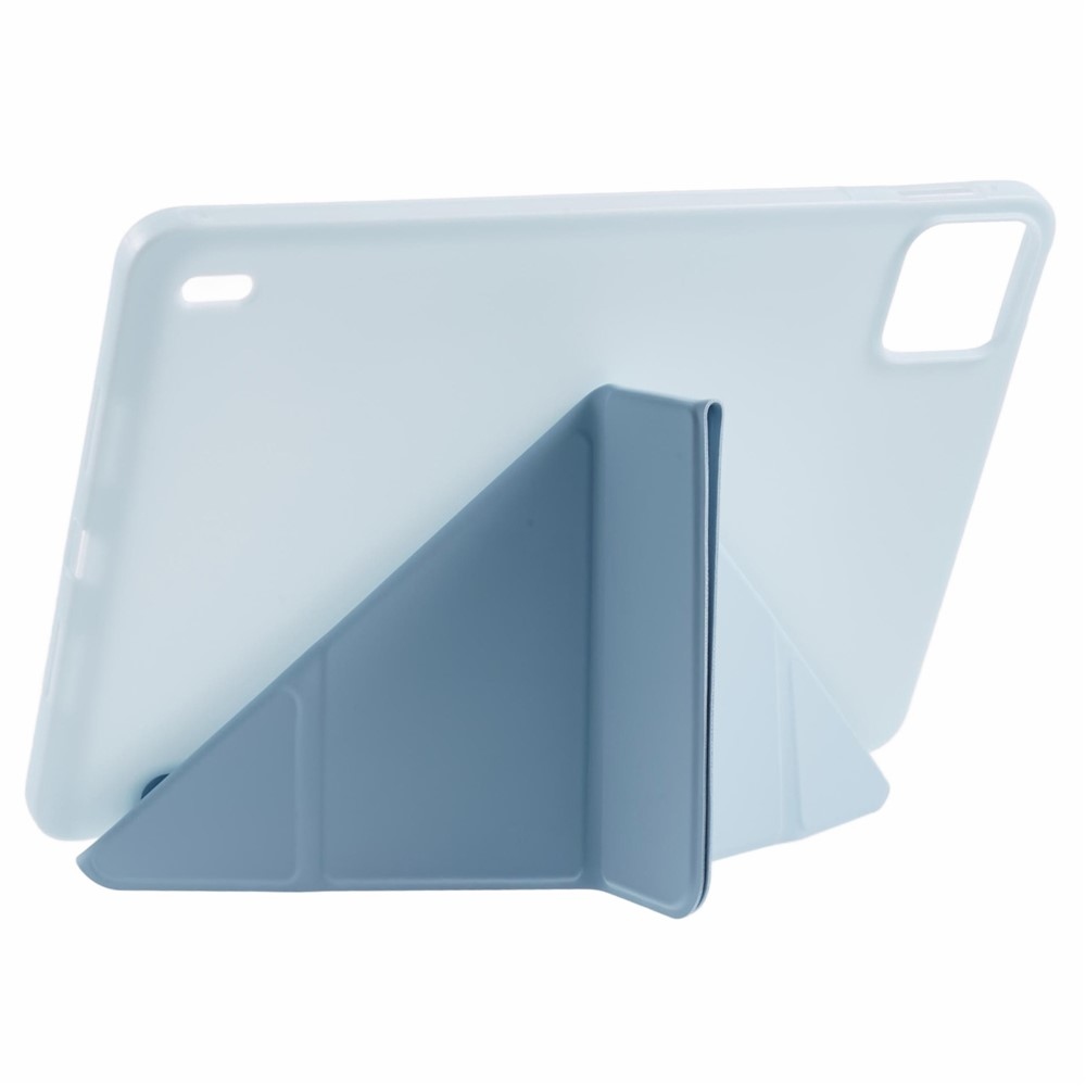 Origamis intelligens pozicionáló táblagép tok Xiaomi Pad 8/8 Pro/7/7/7 Pro - világoskék