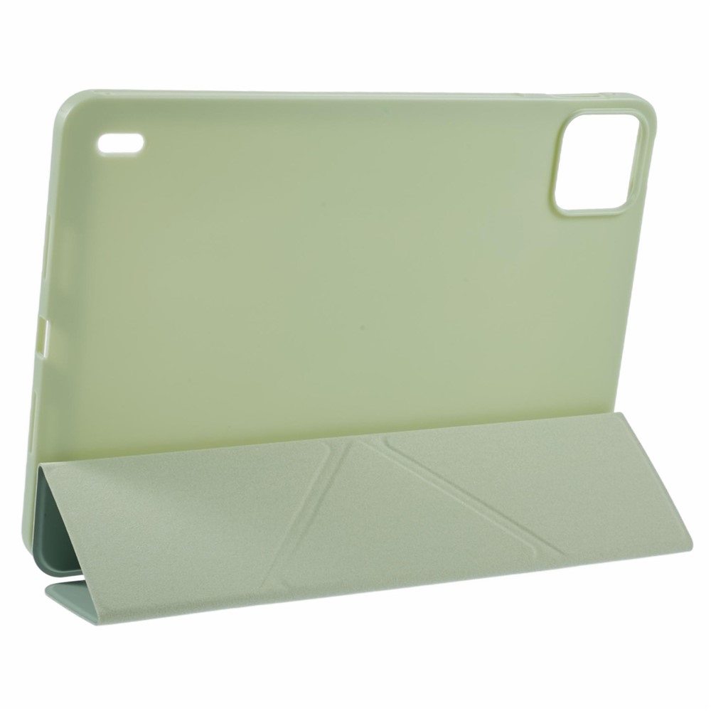 Origamis intelligens pozicionáló táblagép tok Xiaomi Pad 8/8 Pro/7/7/7 Pro - világoszöld