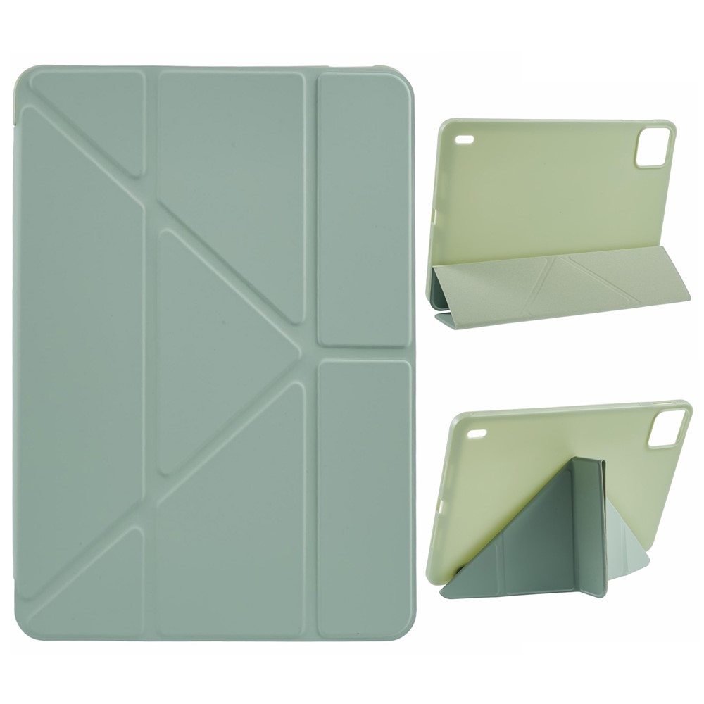 Origamis intelligens pozicionáló táblagép tok Xiaomi Pad 8/8 Pro/7/7/7 Pro - világoszöld