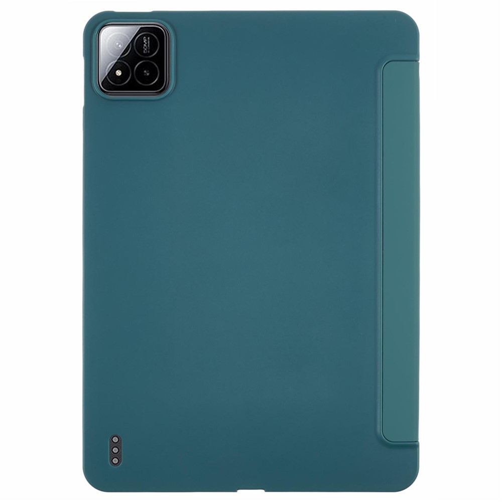 Origamis intelligens pozicionáló táblagép tok Xiaomi Pad 8/8 Pro/7/7/7 Pro - sötétzöld