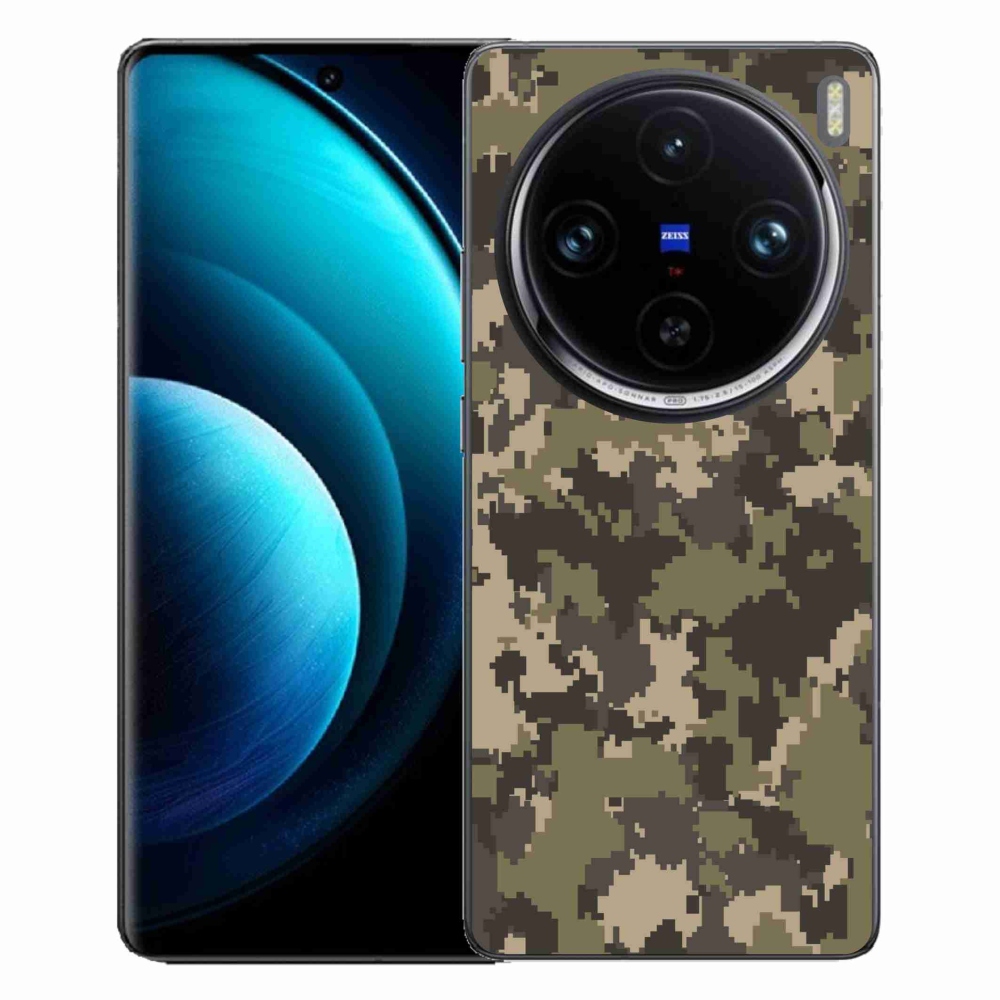 Zselés borítás mmCase a Vivo X100 Pro 5G készülékhez - álcázó mintázat 12