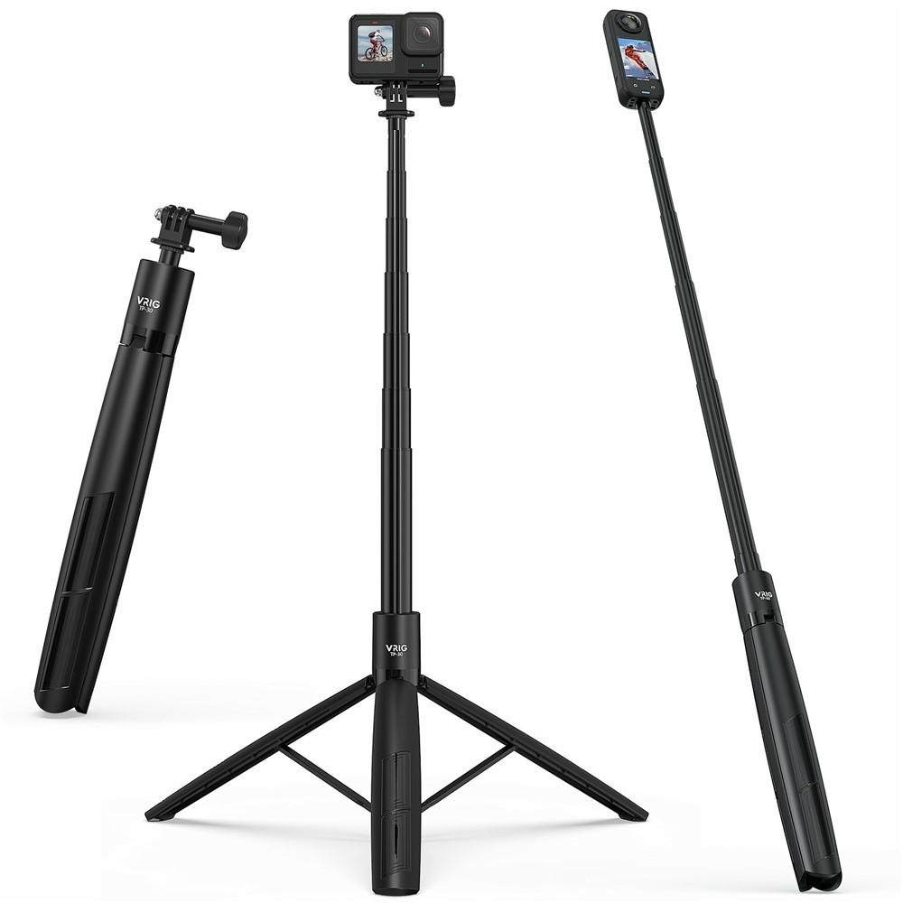 VRIG teleszkópos állvány és szelfibot 180 cm mágneses tartóval