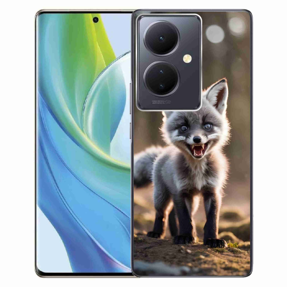 Gél borítás mmCase a Vivo V29 Lite 5G-n - angry fox