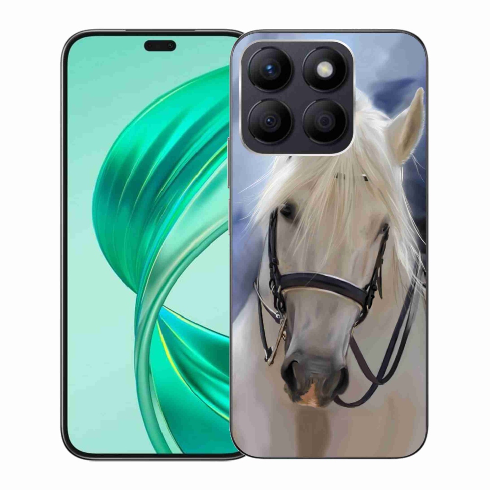 Zselés borítás mmCase a Honor X8b készülékhez - fehér ló