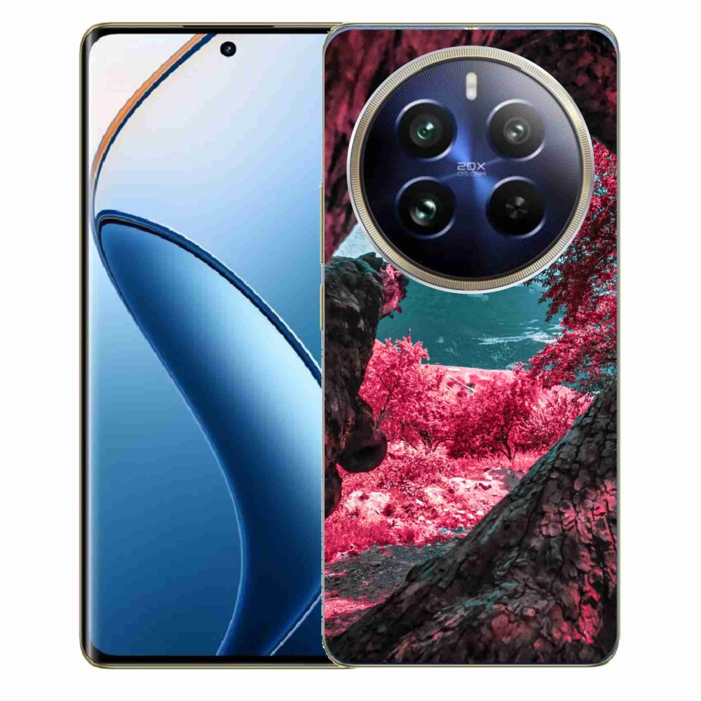 Gél borítás mmCase a Realme 12 Pro 5G/12 Pro+ 5G számára - hegyi kilátás