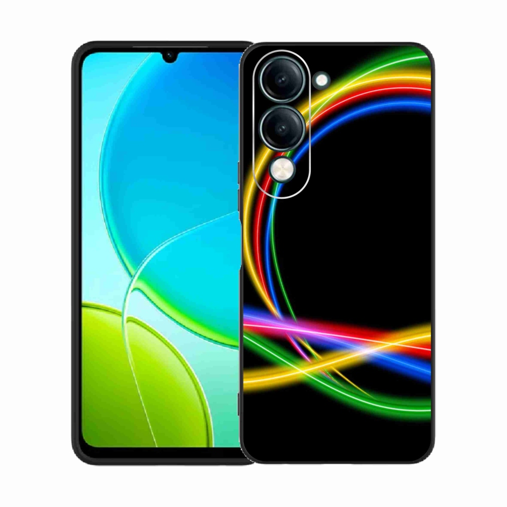 Gél borító mmCase a Vivo Y29s 5G-n - neon körök