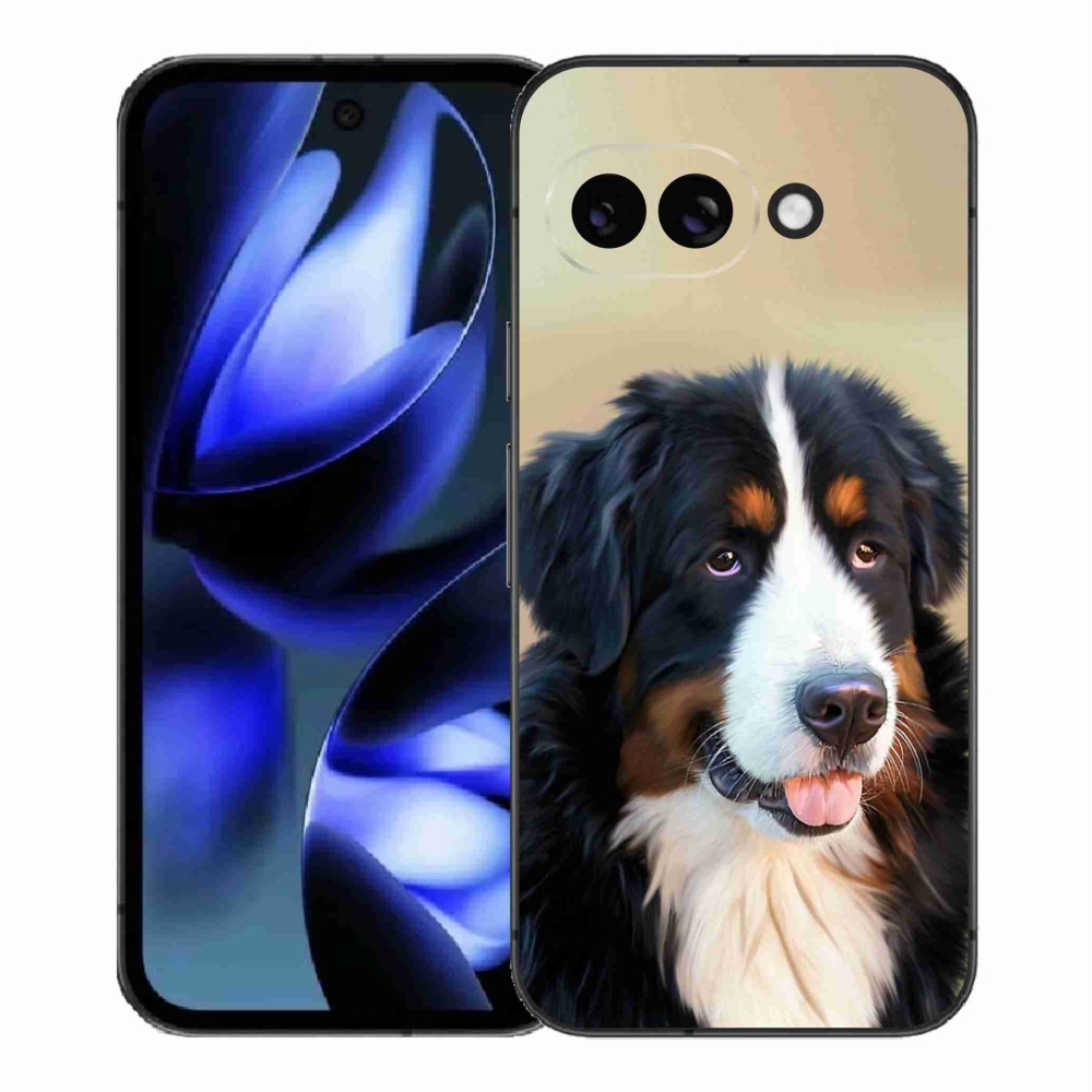 Gél borítás mmCase a Google Pixel 9a készülékhez - Berni hegyi kutya