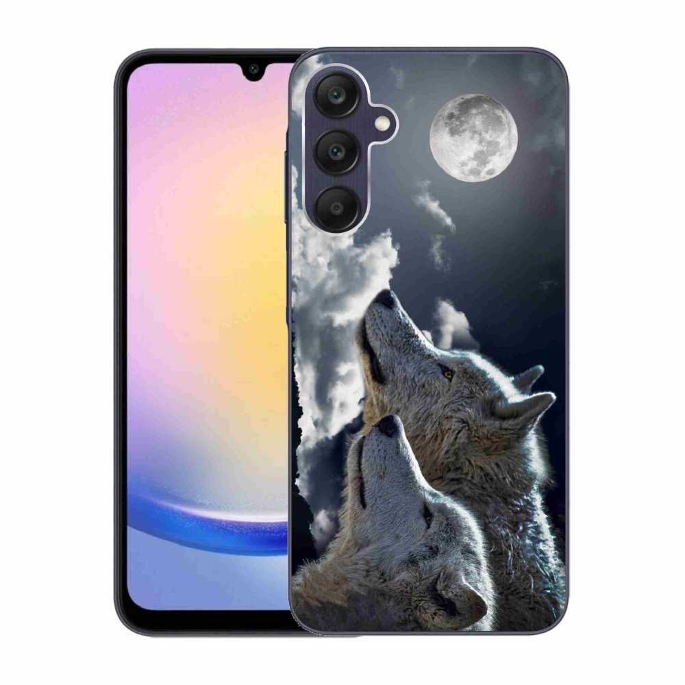 Gél védőburkolat mmCase Samsung Galaxy A25 5G - farkasok