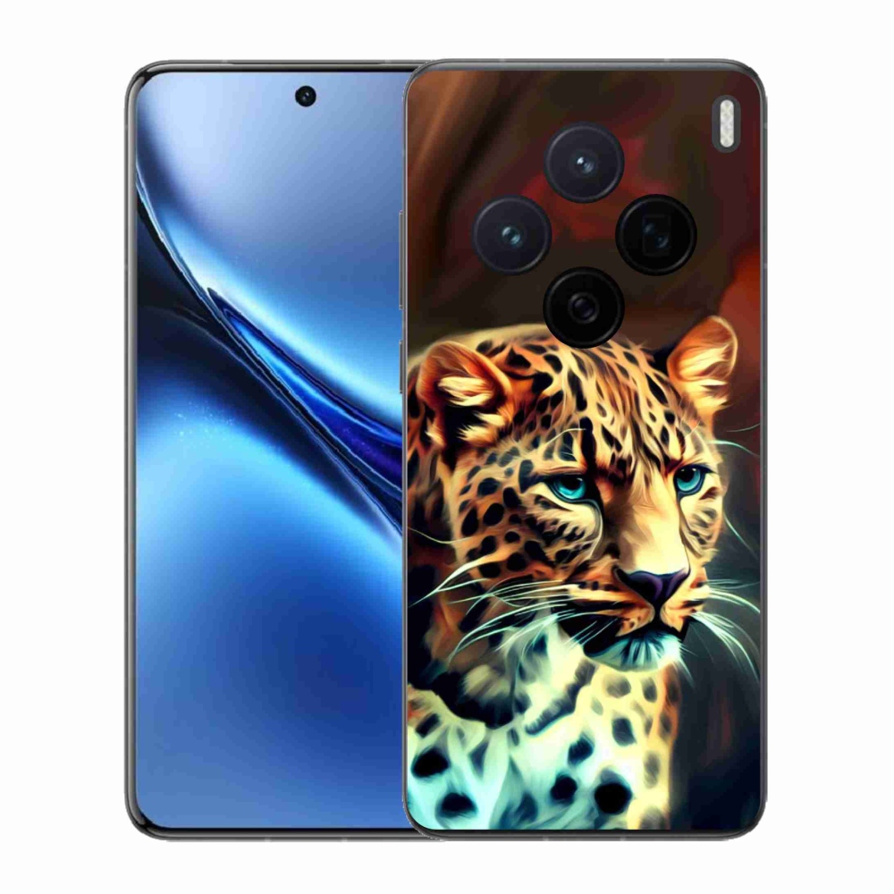 Zselés borítás mmCase a Vivo X200 5G készülékhez - leopárd