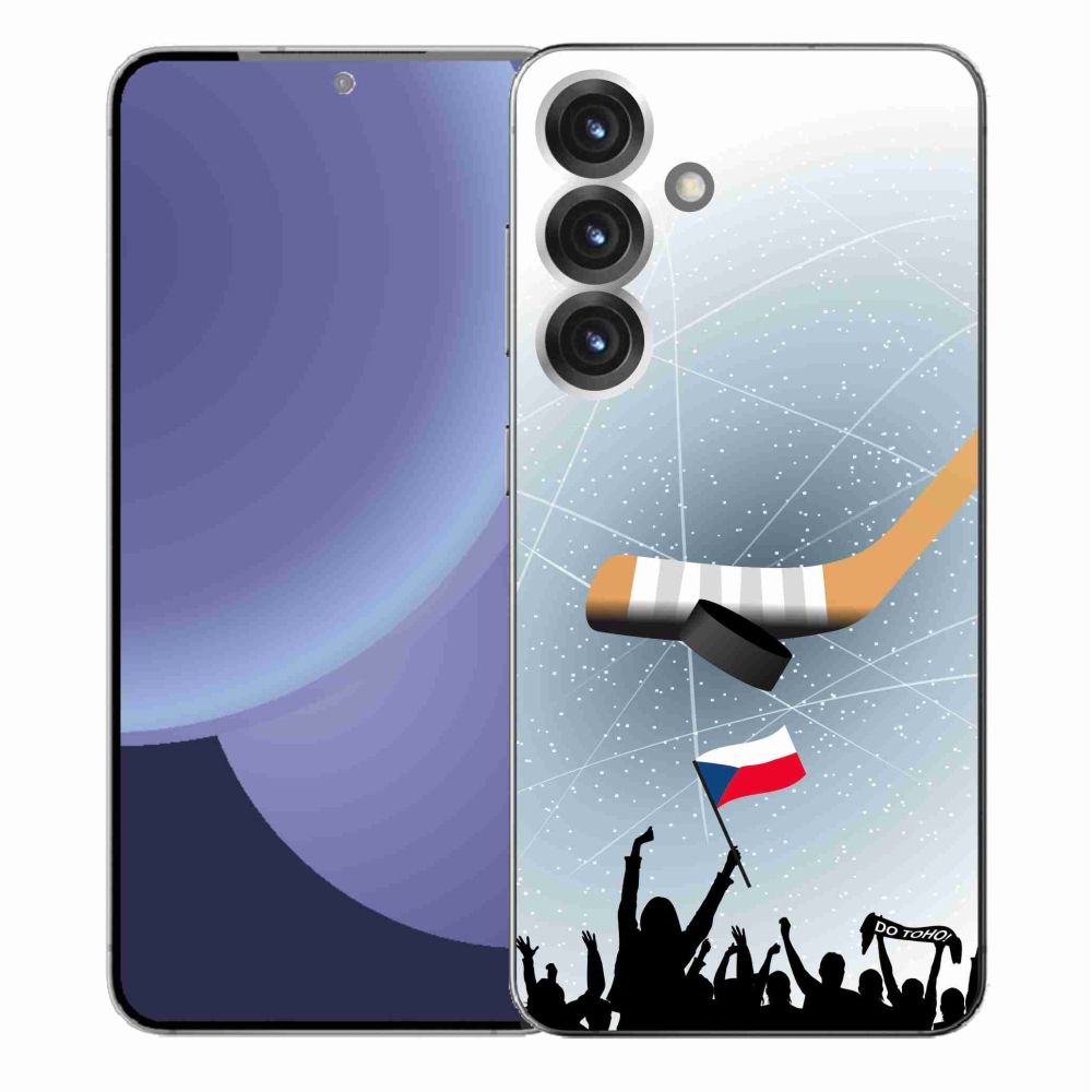 Gél borítás mmCase Samsung Galaxy S25+ - hoki szurkolóknak