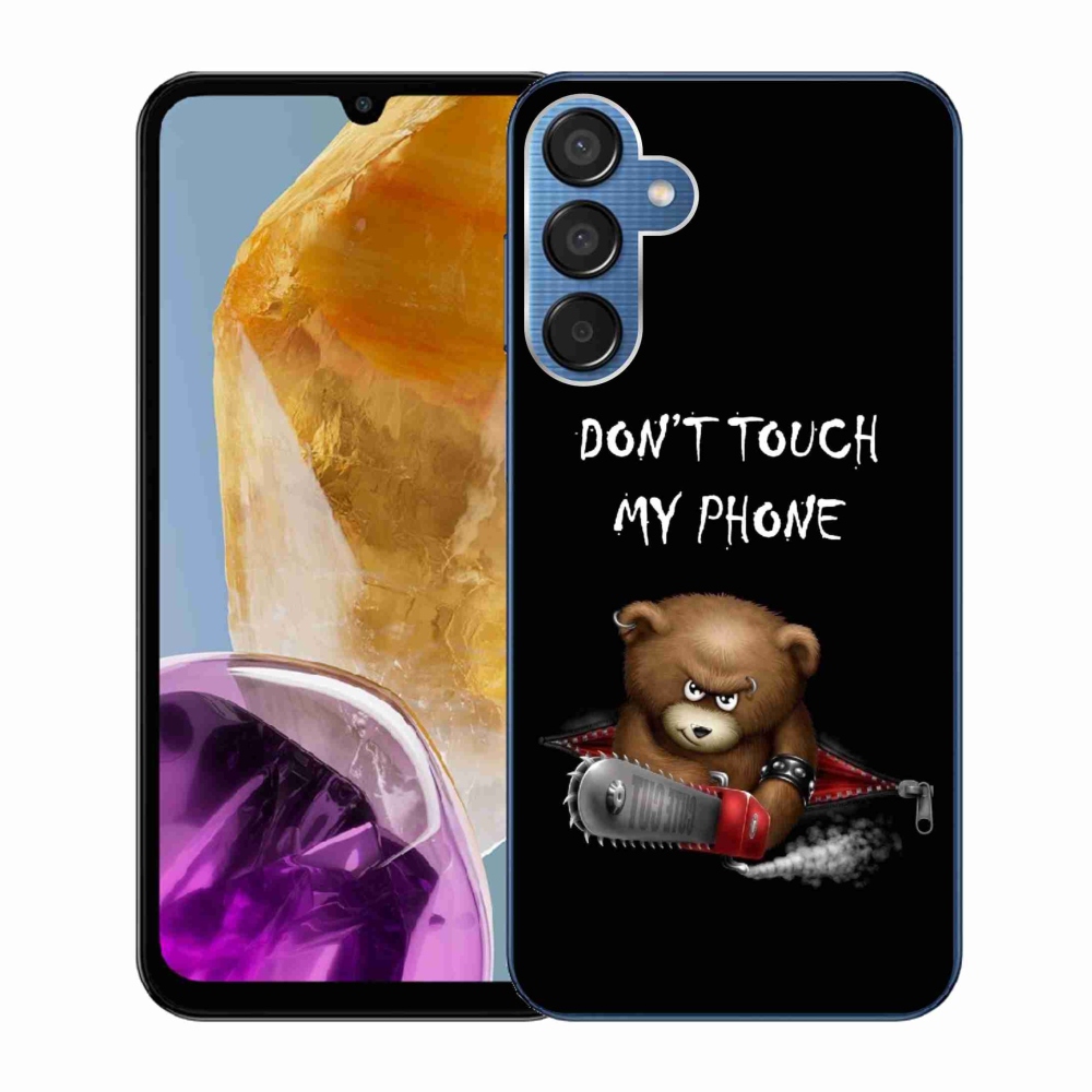 Gél védőburkolat mmCase Samsung Galaxy M15 5G - ne érintse meg a telefont