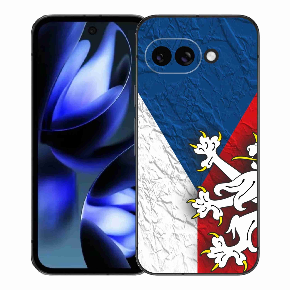 Zselés borítás mmCase a Google Pixel 9a számára - cseh zászló 1