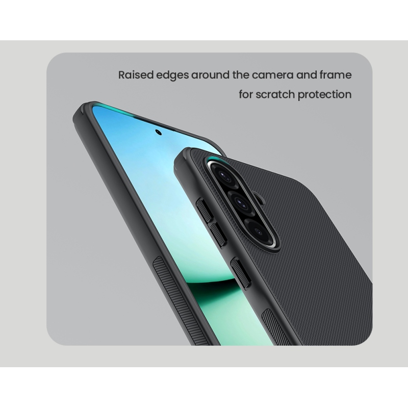 Nillkin Super Frosted PRO hátlap a Samsung Galaxy A36 5G számára Fekete