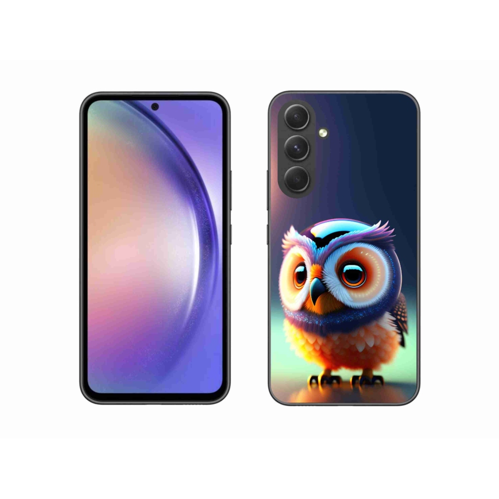 Zselés borítás mmCase Samsung Galaxy A54 5G - bagoly