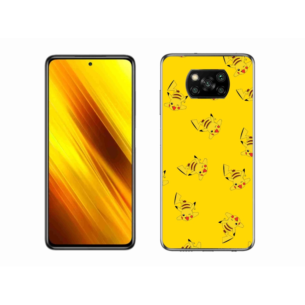 Gél borítás mmCase a Xiaomi Poco X3-hoz - pikachu