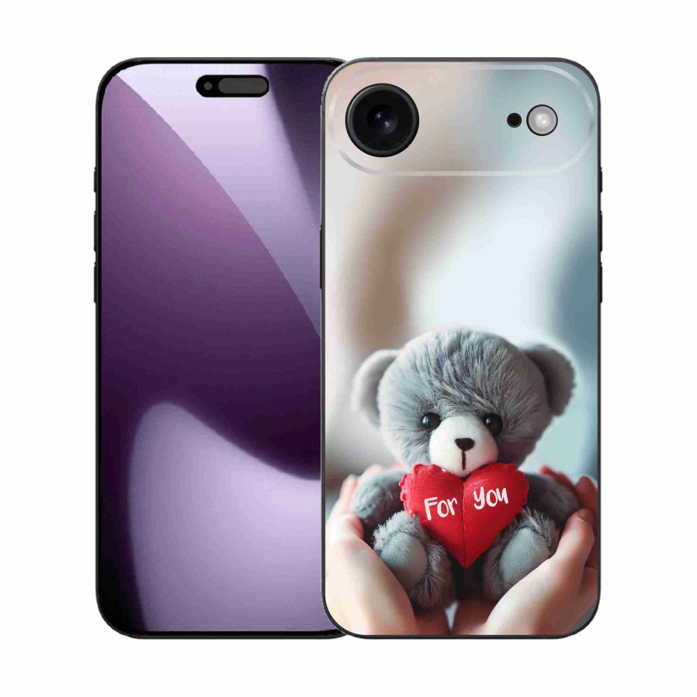 Gél borítás mmCase iPhone 17 Air készülékhez - mackó szerelmeseknek