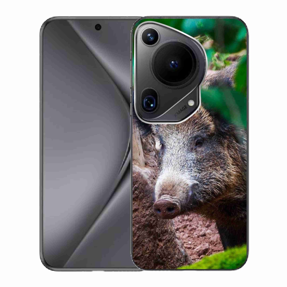 Gél borító mmCase a Huawei Pura 70 Ultra készülékhez - vaddisznó