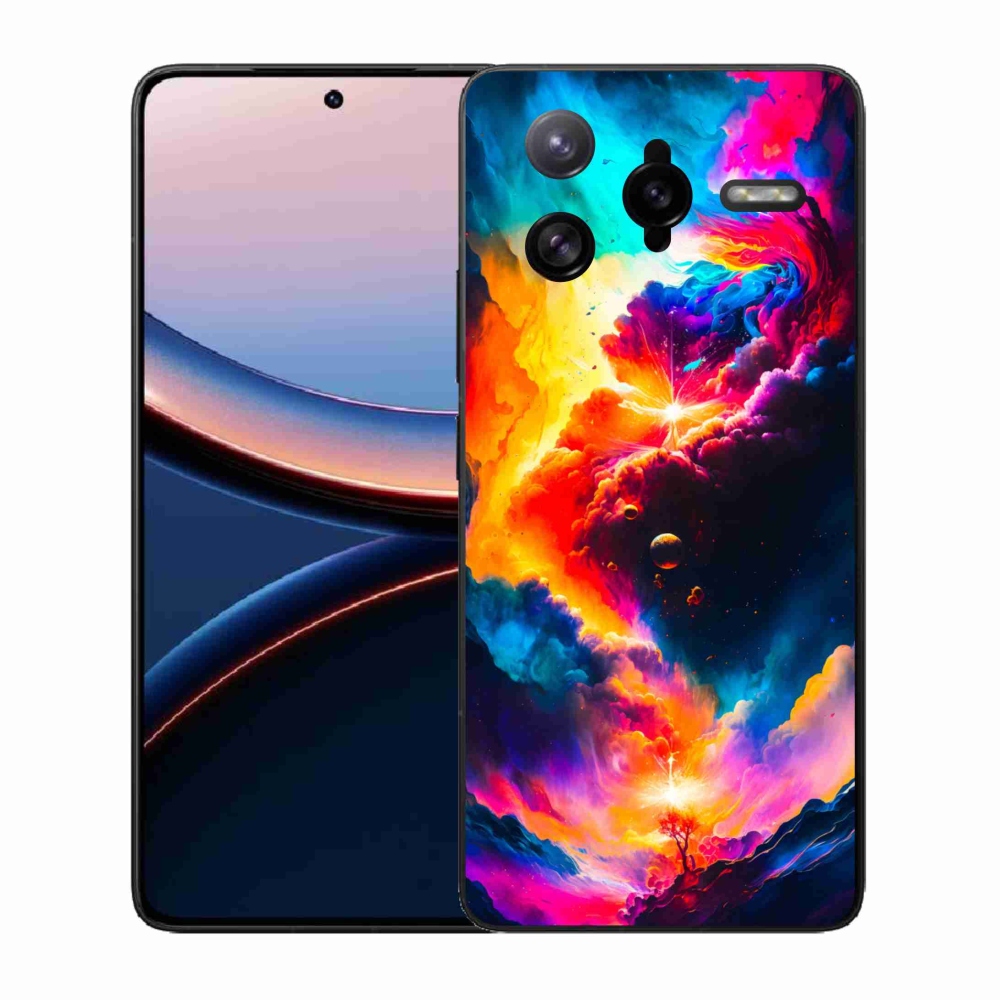 Gél borítás mmCase a Xiaomi Poco F7 Ultra számára - absztrakt motívum