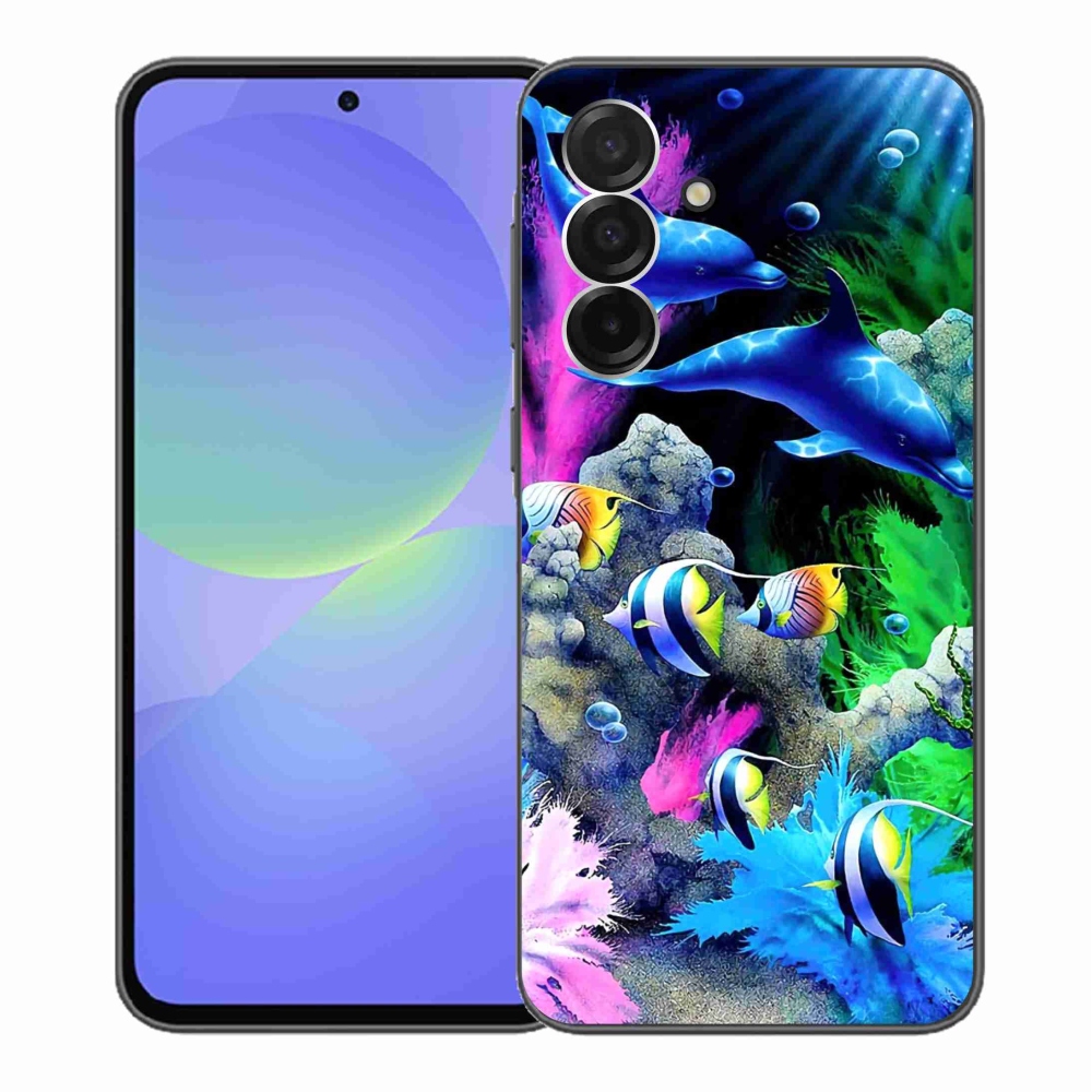 Zselés borítás mmCase Samsung Galaxy A36 5G - Sea World - Tengeri világ