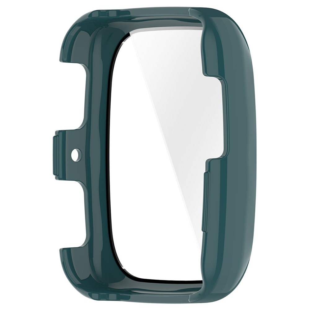 Amazfit Active 2 Square-hez készült műanyag felcsatolható tok védőüveggel – zöld