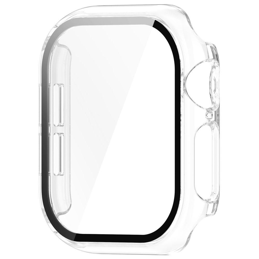 Overall műanyag felcsatolható tok védőüveggel az Apple Watch 11/10 42 mm-es modellhez – átlátszó