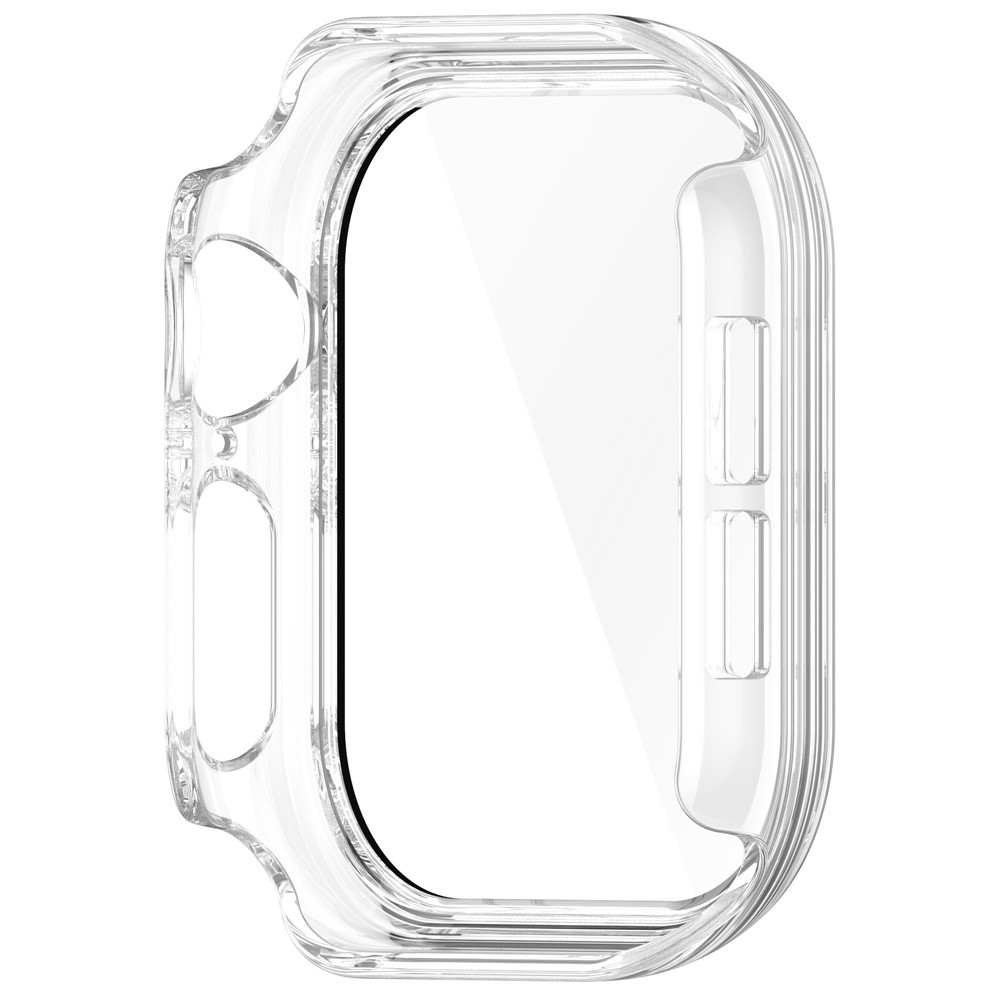 Overall műanyag felcsatolható tok védőüveggel az Apple Watch 11/10 42 mm-es modellhez – átlátszó