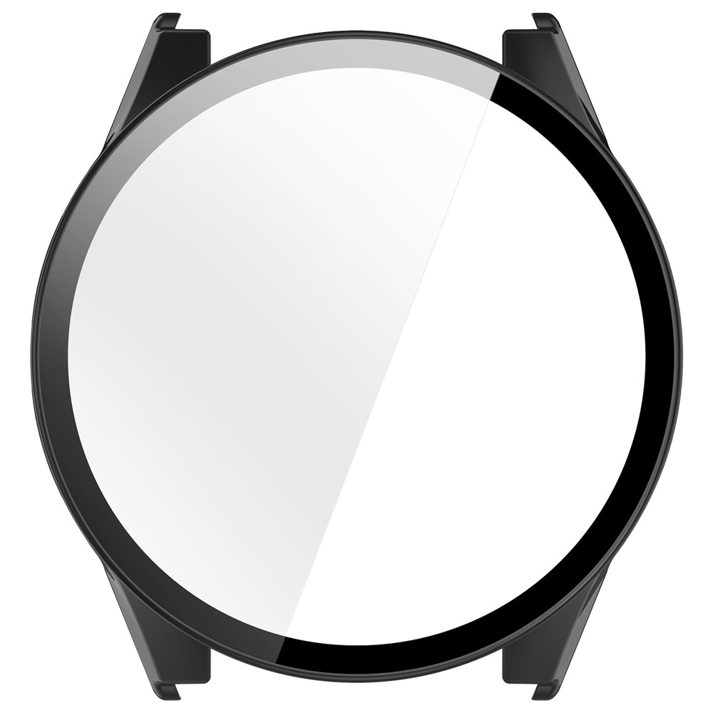Overall műanyag felcsatolható tok védőüveggel a Garmin Forerunner 570 42 mm-es modellhez – fekete