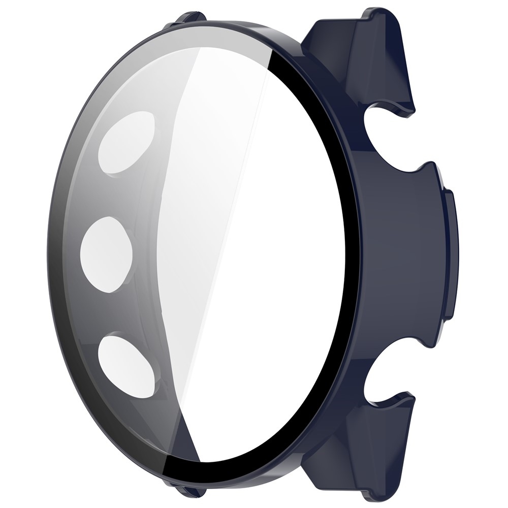 Overall műanyag felcsatolható tok védőüveggel a Garmin Forerunner 970-hez – kék