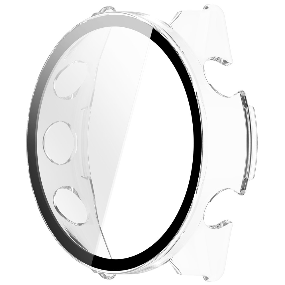 Overall műanyag felcsatolható tok védőüveggel a Garmin Forerunner 970-hez – átlátszó
