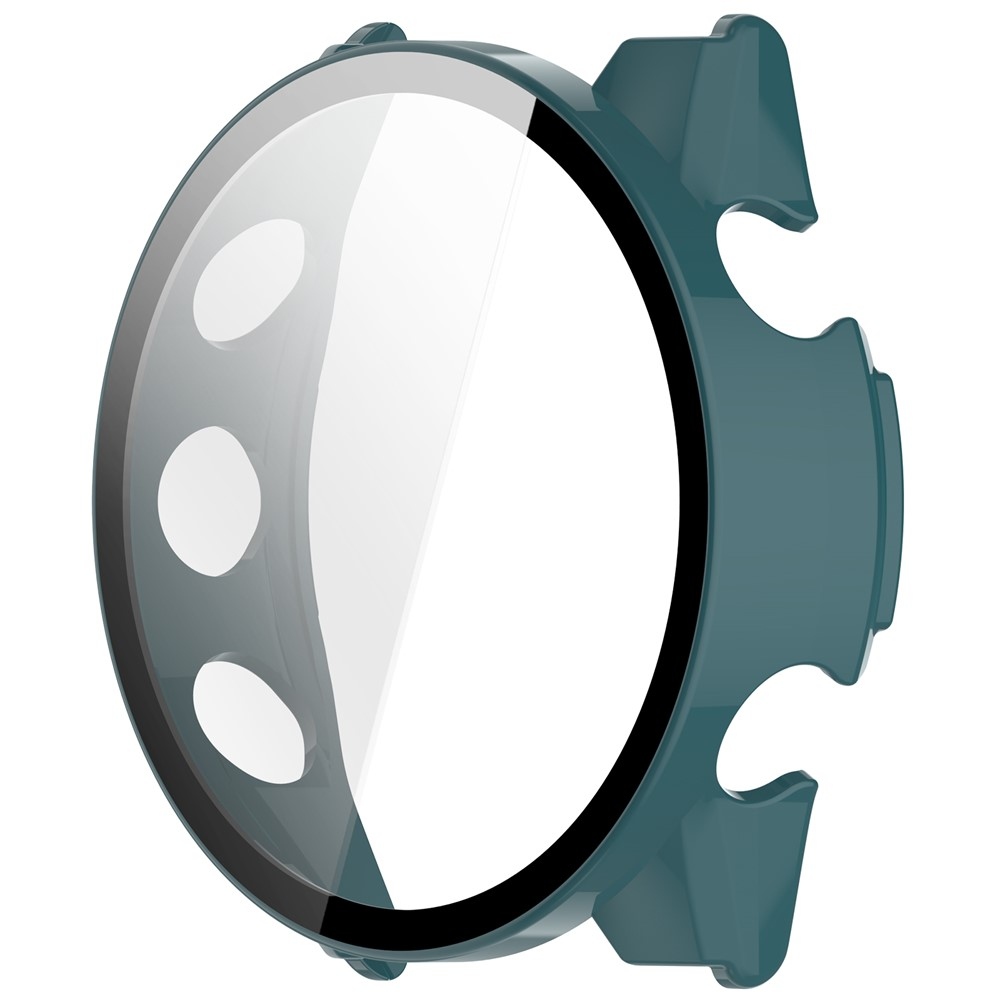 Overall műanyag felcsatolható tok védőüveggel a Garmin Forerunner 970-hez – zöld