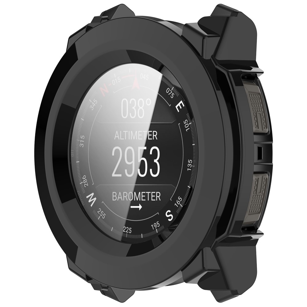 Overall műanyag felcsatolható tok védőüveggel a Garmin Instinct 3 45 mm/Instinct 3 Solar 45 mm készülékekhez – fekete