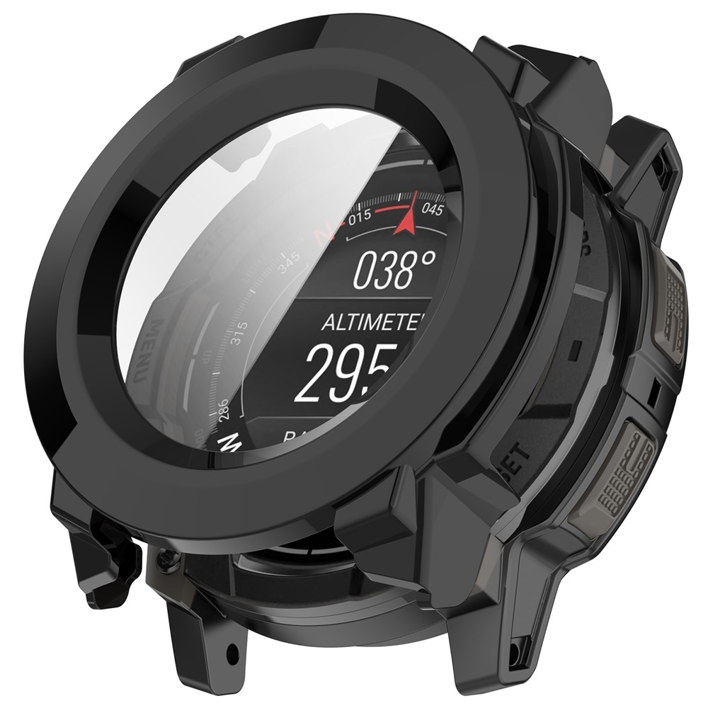 Overall műanyag felcsatolható tok védőüveggel a Garmin Instinct 3 50 mm/3 Solar 50 mm készülékhez – fekete