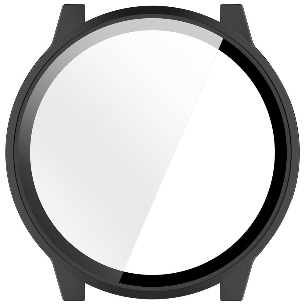 Overall műanyag felcsatolható tok védőüveggel a Garmin Venu 4 41 mm-es modellhez – fekete