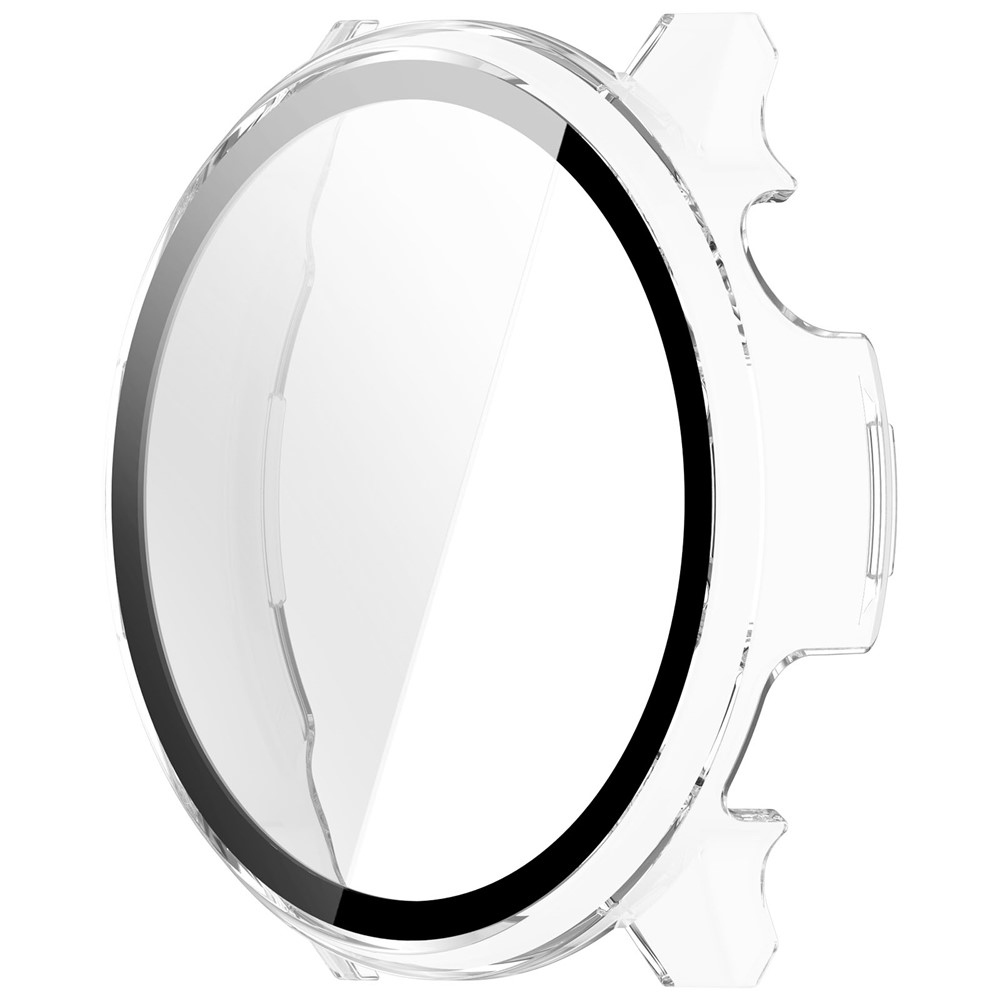Overall műanyag felcsatolható tok védőüveggel a Garmin Venu 4 45 mm-es modellhez – átlátszó
