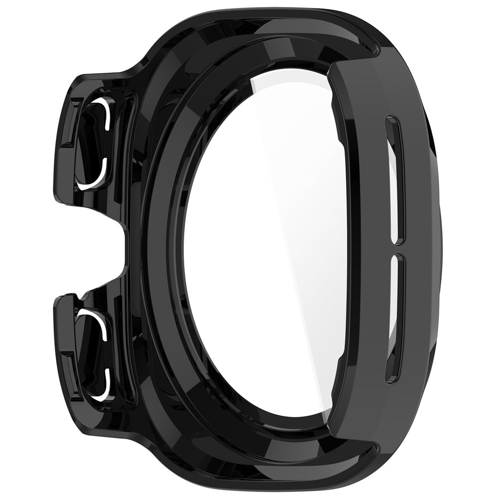 Overall műanyag felcsatolható tok védőüveggel a Samsung Galaxy Watch Ultra2 47 mm/Watch Ultra (2025) 47 mm készülékhez – fekete