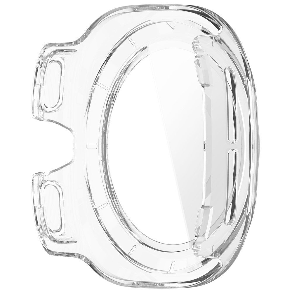 Overall műanyag felcsatolható tok védőüveggel a Samsung Galaxy Watch Ultra2 47 mm/Watch Ultra (2025) 47 mm modellekhez – átlátszó