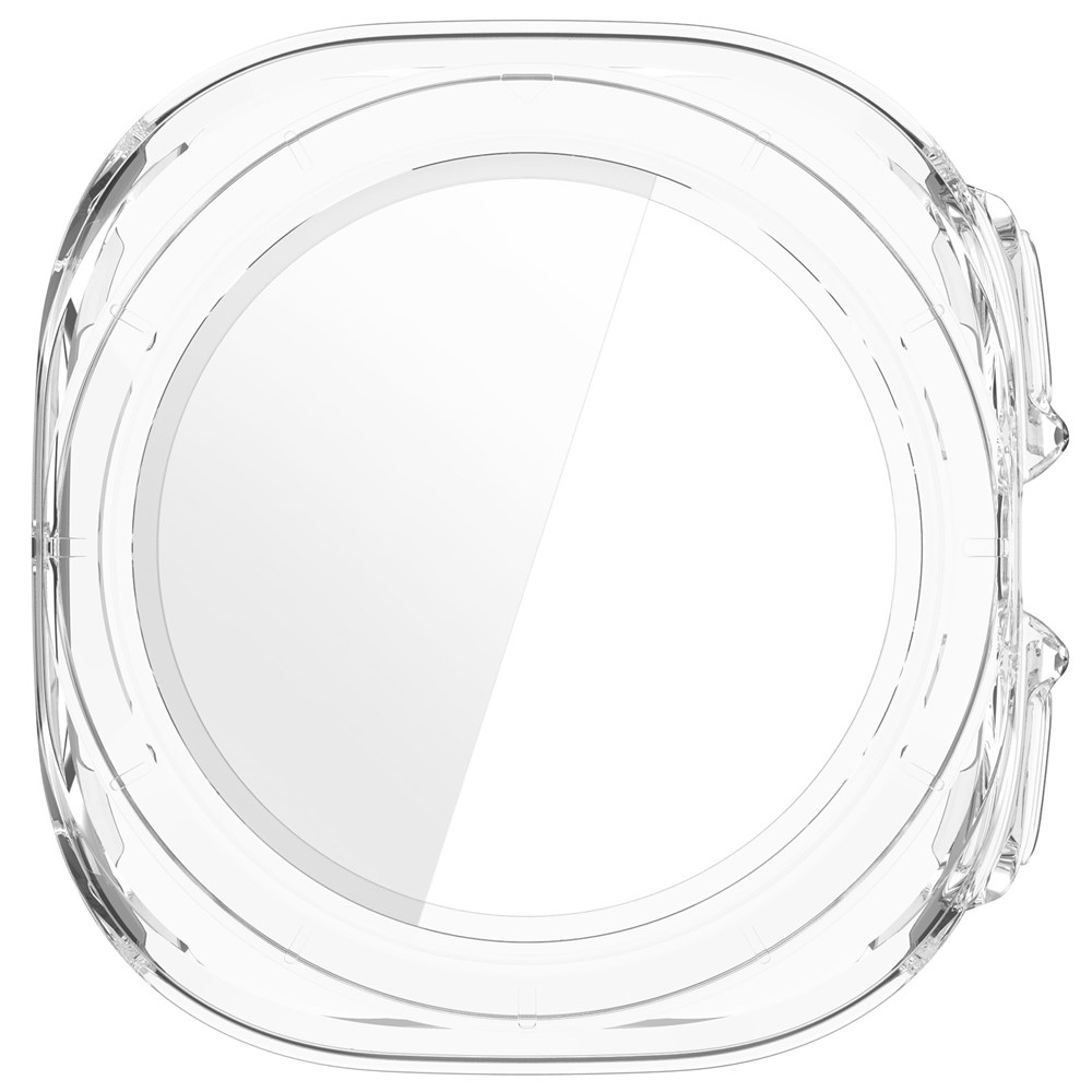Overall műanyag felcsatolható tok védőüveggel a Samsung Galaxy Watch Ultra2 47 mm/Watch Ultra (2025) 47 mm modellekhez – átlátszó