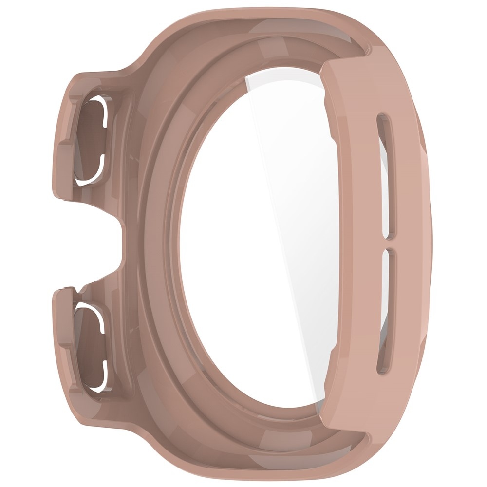 Overall műanyag felcsatolható tok védőüveggel a Samsung Galaxy Watch Ultra2 47 mm/Watch Ultra (2025) 47 mm készülékhez – rózsaszín