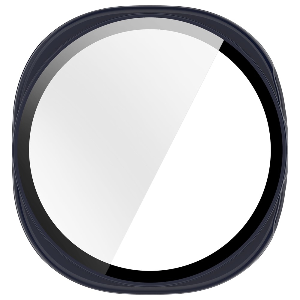 Overall műanyag felcsatolható tok védőüveggel a Samsung Galaxy Watch9 44 mm-es modellhez – kék