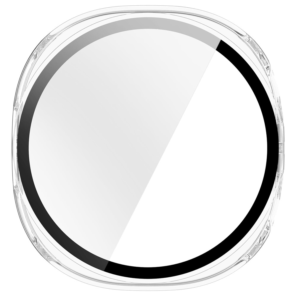 Overall műanyag felcsatolható tok védőüveggel a Samsung Galaxy Watch9 44 mm-es modellhez – átlátszó