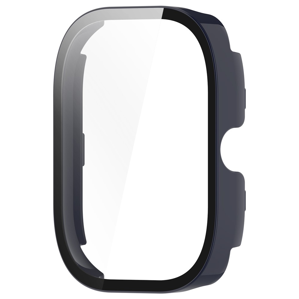 Overall műanyag felcsatolható tok védőüveggel a Xiaomi Redmi Watch 5-hez – kék