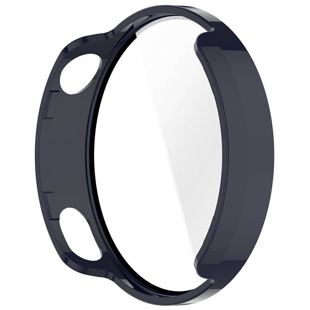 Overall műanyag felcsatolható tok védőüveggel a Xiaomi Watch S4 41 mm-es modellhez – kék