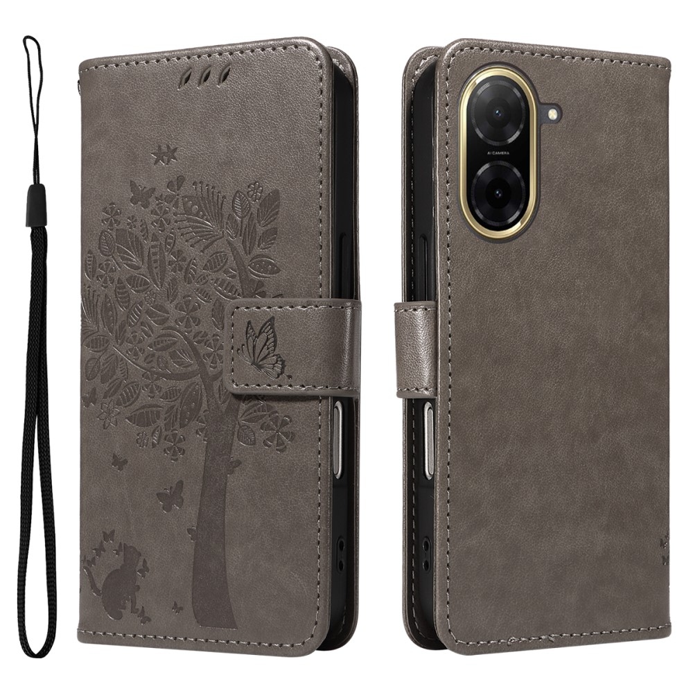 Fák könyve tok Xiaomi Redmi A5 (171.7x77.8x8.3mm) - szürke