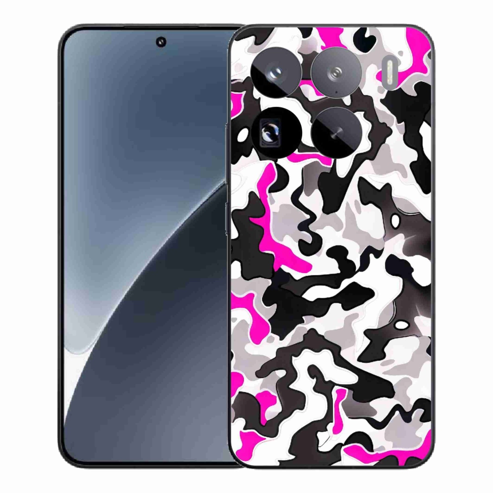 Gél borítás mmCase a Xiaomi 15 Pro számára - terepszínű minta 5