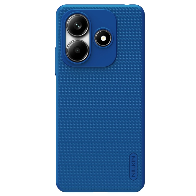 Nillkin Super Frosted Back Cover for Xiaomi Redmi Note 14 5G Peacock Blue páva kék