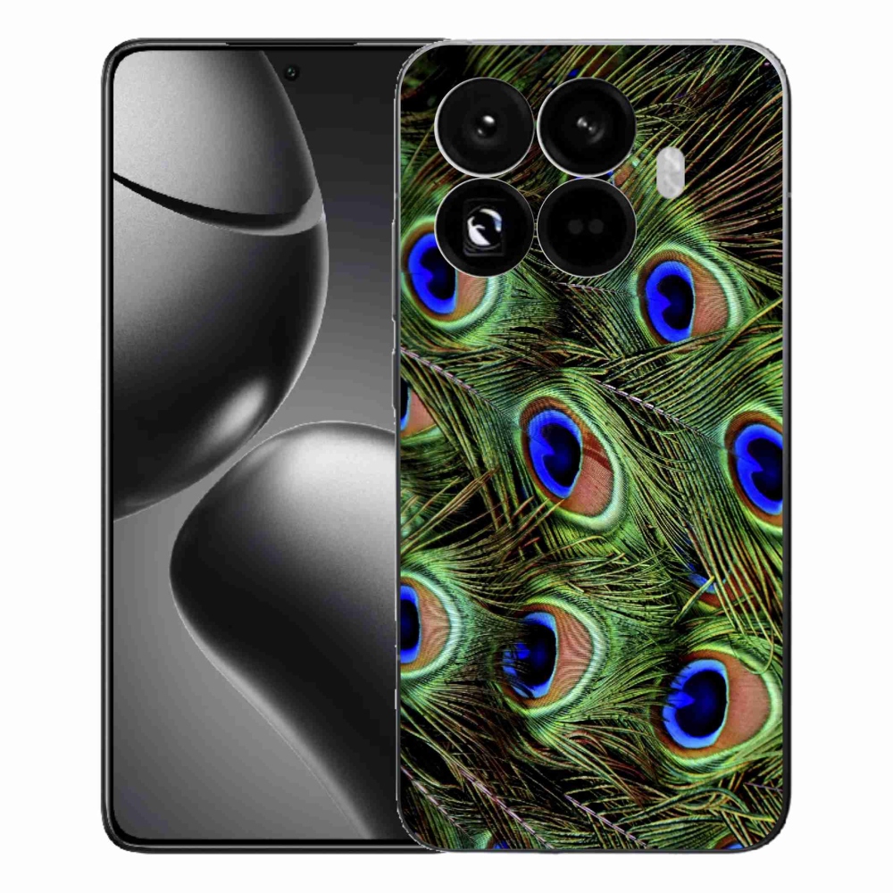 Zselés borítás mmCase a Xiaomi 15T Pro számára - pávatoll