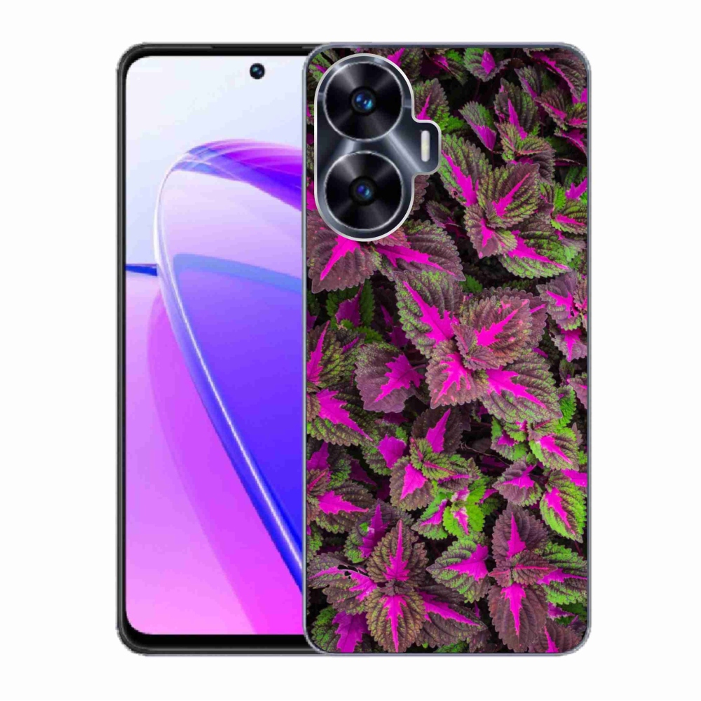 Zselés borító mmCase a Realme C55 készülékhez - Virágok 10