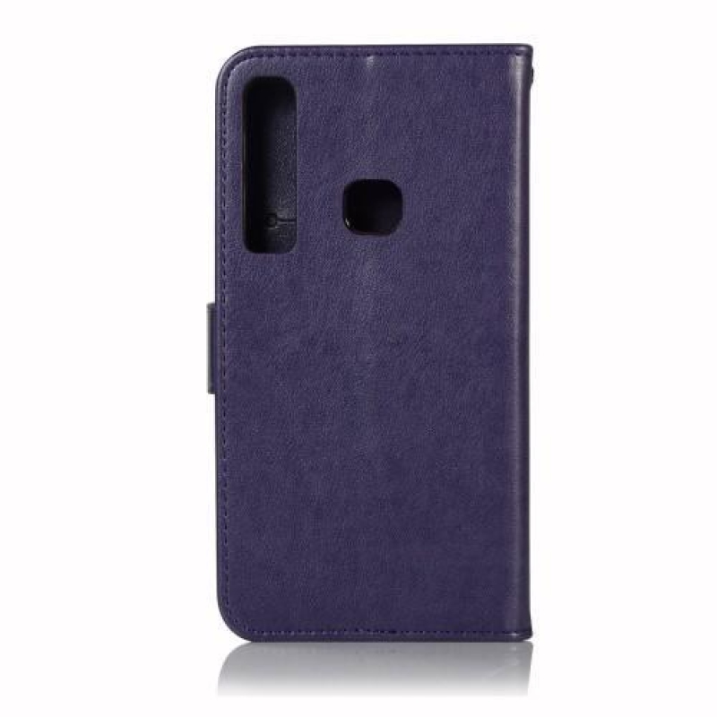 Álom PU bőr pénztárca tok Samsung Galaxy A9 - lila