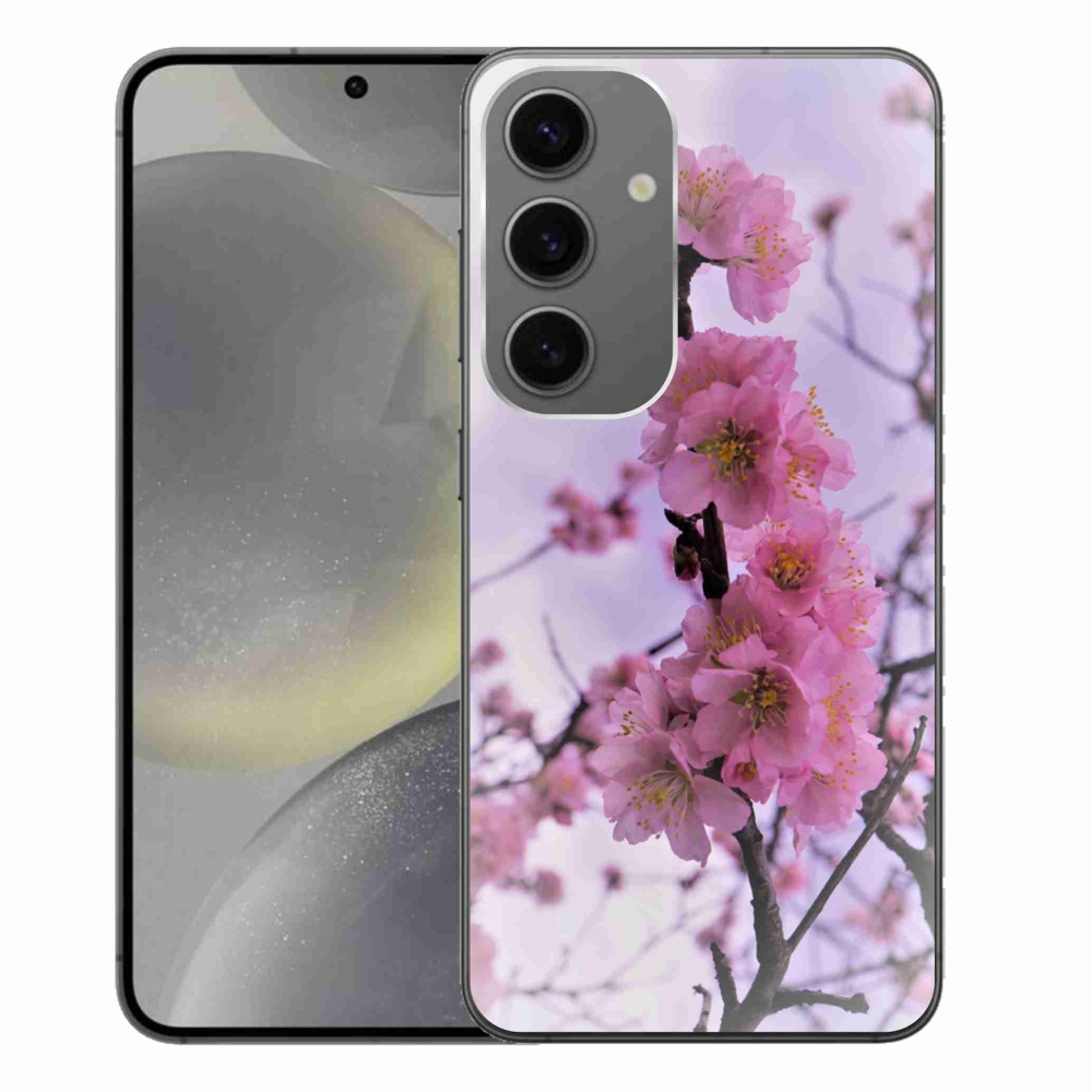 Gél borító mmCase Samsung Galaxy S24+ - virágok 7